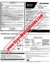 Ver SRT2027 pdf Manual del propietario de la televisión de 27  inch 