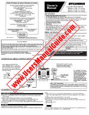 Ver SRT2113A pdf 13  inch Manual del propietario de la televisión