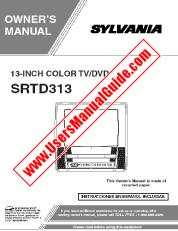 Ver SRTD313 pdf Unidad de combo TV / DVD de 13  inch Manual del usuario