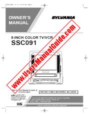 Ver SSC091 pdf 09  inch Televisor / VCR Combo Unit Owner's Manual