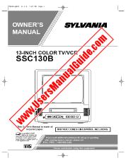 Ver SSC130B pdf Unidad de combo de televisor / VCR de 13  inch Manual del usuario