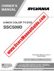 Visualizza SSC509D pdf Manuale dell'utente dell'unità combinata TV/DVD da 09 inch 