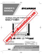 View SSC719B1 pdf 19 inch  TV / DVD / VCR Combo Unit Owner's Manual