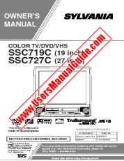 Vezi SSC719C pdf Manual 19  inch TV / DVD / VCR Combo Unitatea proprietarului