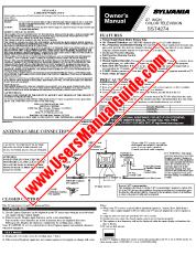 Ver SST4274 pdf Manual del propietario de la televisión de 27  inch 