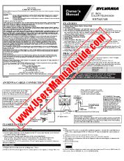View SST4274S pdf 27 inch  Television Owner's Manual