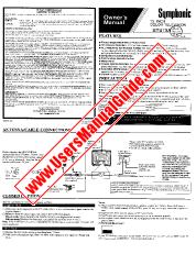 Ver ST413A pdf 13  inch Manual del propietario de la televisión