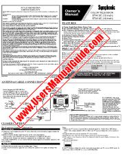 View ST413C pdf 13 inch  Television Owner's Manual