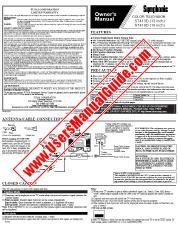 Vezi ST413D pdf Manual 13  inch Televiziunea proprietarului