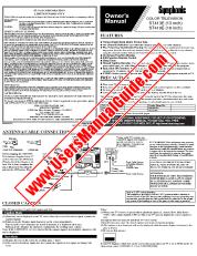 Ver ST419E pdf 13  inch Manual del propietario de la televisión