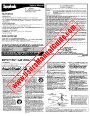 Ver STL1505 pdf 15  inch LCD TV Manual del usuario