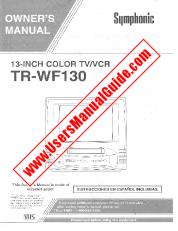 Ver TRWF130 pdf Unidad de combo de televisor / VCR de 13  inch Manual del usuario