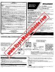 Vezi W4913LT pdf Manual 13  inch Televiziunea proprietarului