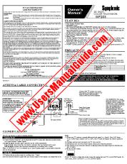 Ver WF203 pdf 20  inch Manual del propietario de la televisión
