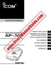 Ver AP-12 pdf Usuario / Propietarios / Manual de instrucciones