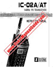 Voir IC-02AT pdf Utilisateur / Propriétaires / Manuel d'instructions