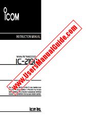 Ansicht IC-2100H pdf Benutzer / Besitzer / Bedienungsanleitung
