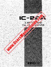 Voir IC22A pdf Utilisateur / Propriétaires / Manuel d'instructions