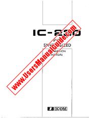 Ver IC-230 pdf Usuario / Propietarios / Manual de instrucciones