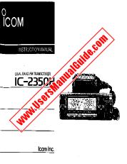 Voir IC2350H pdf Utilisateur / Propriétaires / Manuel d'instructions