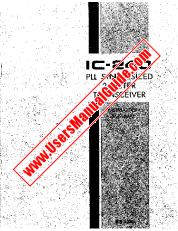 Ver IC-240 pdf Usuario / Propietarios / Manual de instrucciones