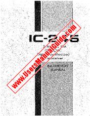 Voir IC245 pdf Utilisateur / Propriétaires / Manuel d'instructions