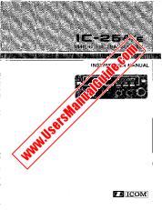 View IC-25E pdf 144MHz FM Transceiver - Instruction Manual