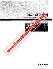 Vezi IC271H pdf Utilizator / Proprietarii / Manual de utilizare