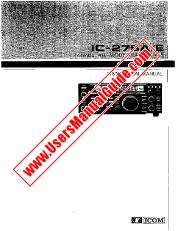 Vezi IC-275E pdf Utilizator / Proprietarii / Manual de utilizare