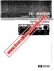 Voir IC280E pdf Utilisateur / Propriétaires / Manuel d'instructions