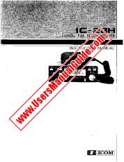 Vezi IC-28H pdf Utilizator / Proprietarii / Manual de utilizare