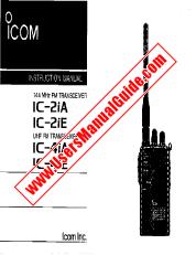 Vezi IC-4iE pdf Utilizator / Proprietarii / Manual de utilizare
