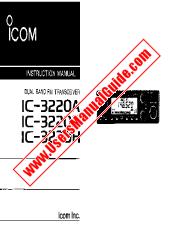 Voir IC-3220A pdf Utilisateur / Propriétaires / Manuel d'instructions