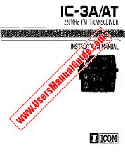 Vezi IC-3AT pdf Utilizator / Proprietarii / Manual de utilizare
