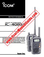 Ver IC-4088A pdf Usuario / Propietarios / Manual de instrucciones