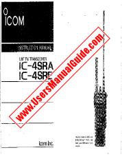 Ver IC4SRA pdf Usuario / Propietarios / Manual de instrucciones