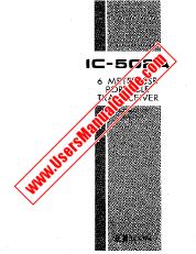 Ver IC502A pdf Usuario / Propietarios / Manual de instrucciones