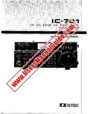 Voir IC701 pdf Utilisateur / Propriétaires / Manuel d'instructions