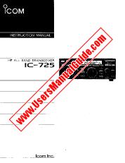 View IC-725 pdf User/Owners/Instruction Manual