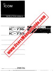 Ver IC736 pdf Usuario / Propietarios / Manual de instrucciones