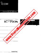 Voir IC737A pdf Utilisateur / Propriétaires / Manuel d'instructions