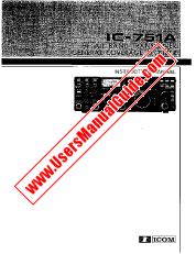 Voir IC-751A pdf Utilisateur / Propriétaires / Manuel d'instructions