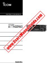 Ver IC756PRO pdf Usuario / Propietarios / Manual de instrucciones
