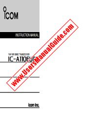 Ansicht IC-A110 EURO pdf Benutzer / Besitzer / Bedienungsanleitung