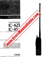 View IC-A23 pdf User/Owners/Instruction Manual