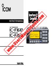 Vezi IC-F1610 pdf Utilizator / Proprietarii / Manual de utilizare