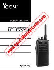 Vezi IC-F22SR pdf Utilizator / Proprietarii / Manual de utilizare