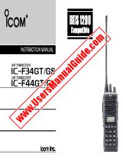 View IC-F44GT pdf User/Owners/Instruction Manual