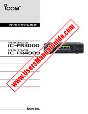 Vezi IC-FR3000 pdf Utilizator / Proprietarii / Manual de utilizare
