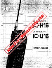 View IC-H16 pdf User/Owners/Instruction Manual